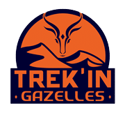 Live 2024 Trek'in Gazelles Logo